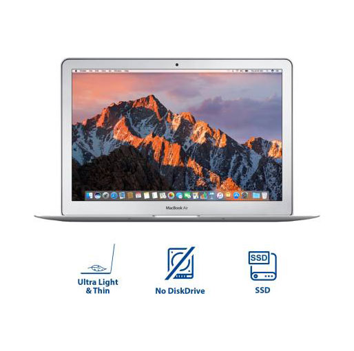 Apple MacBook Air (2017) - 8GB, 128GB, 13-inch, 1.8GHz Core